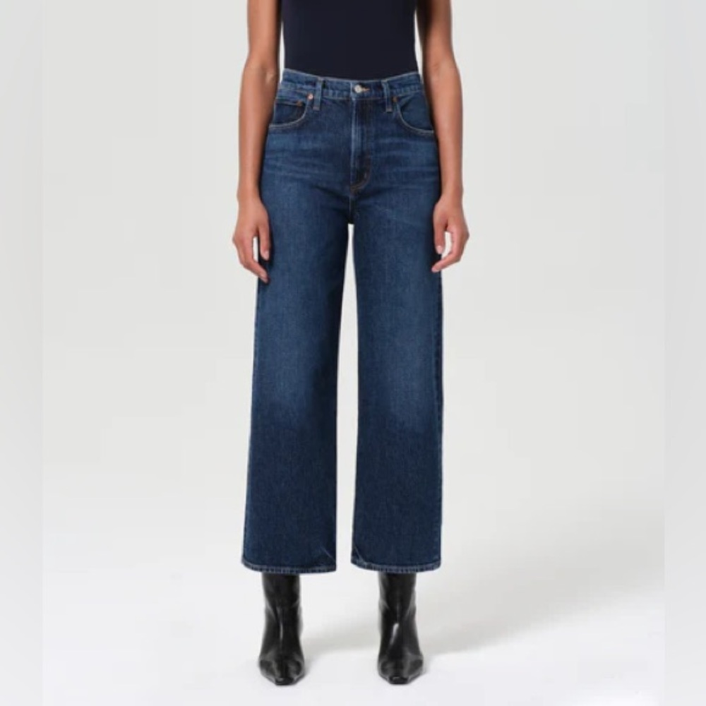 Agolde Ren Jeans High Rise Wide Leg A200B-1554 Comfort Stretch - Picture 2 of 16